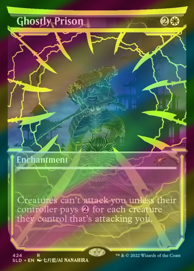 Ghostly Prison (SLD) (424) / Showcase / Neon Ink Foil