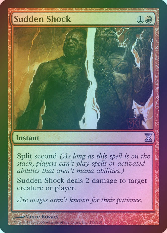 Sudden Shock (TSP) (179) / Foil
