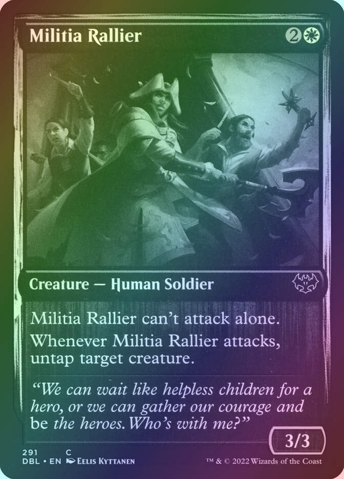 Militia Rallier (DBL) (291) / Foil