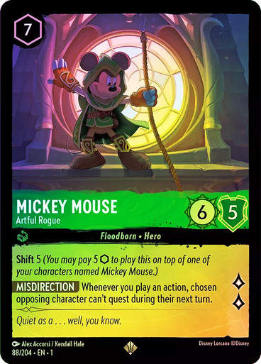 Mickey Mouse - Artful Rogue (LOR_TFC) / Foil
