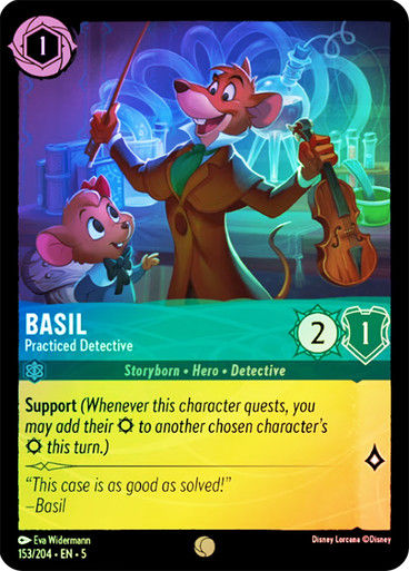 Basil - Practiced Detective (LOR_SHS) / Foil