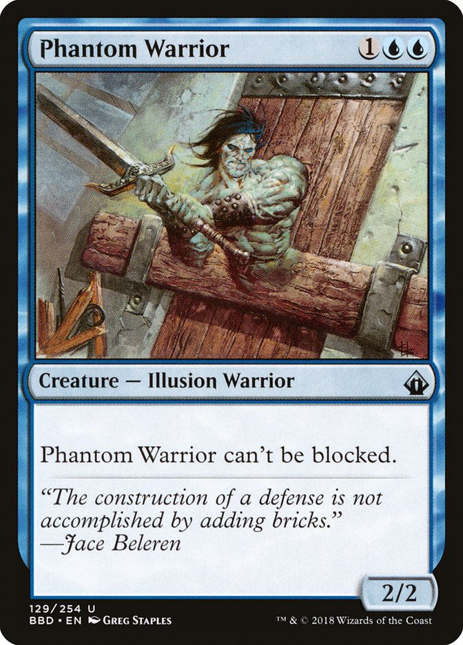 Phantom Warrior (BBD) (129) / Foil
