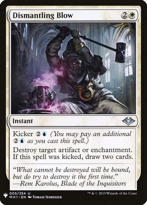 Dismantling Blow (PLST) (MH1-5)