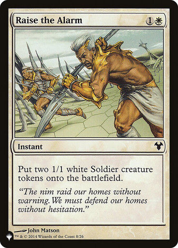 Raise the Alarm (PLST) (MD1-8)