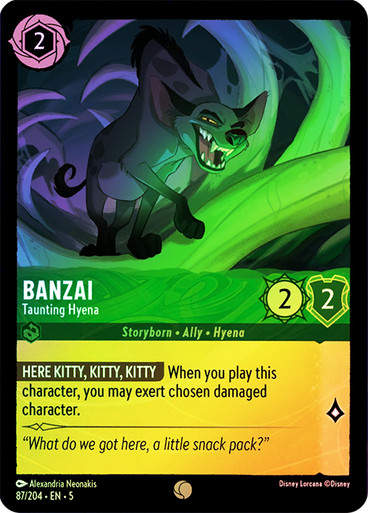 Banzai - Taunting Hyena (LOR_SHS) / Foil
