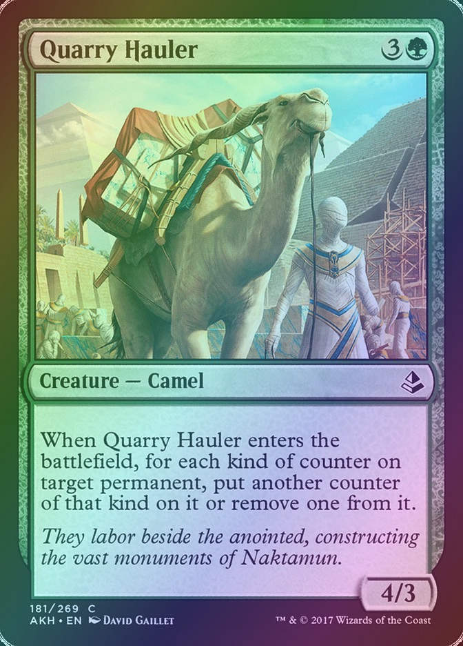 Quarry Hauler (AKH) (181) / Foil