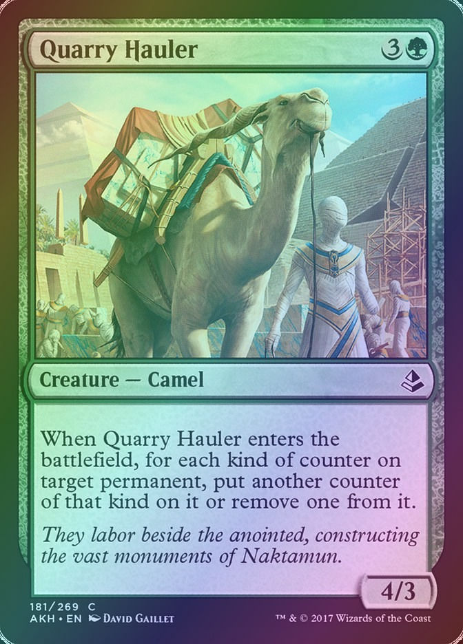 Quarry Hauler (AKH) (181) / Foil