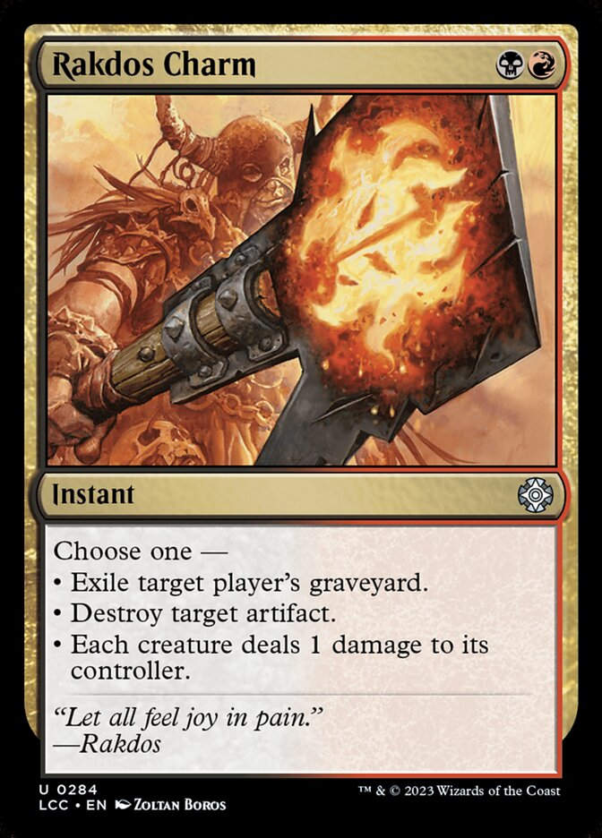 Rakdos Charm (LCC) (284)