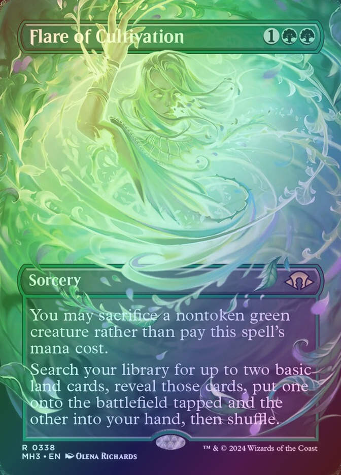 Flare of Cultivation (MH3) (338) / Borderless / Foil