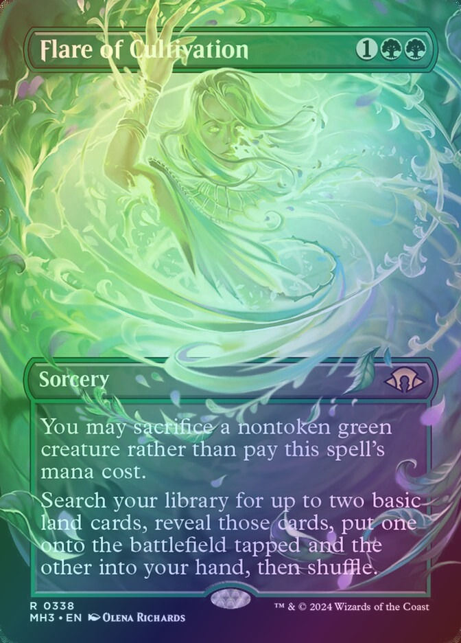 Flare of Cultivation (MH3) (338) / Borderless / Foil