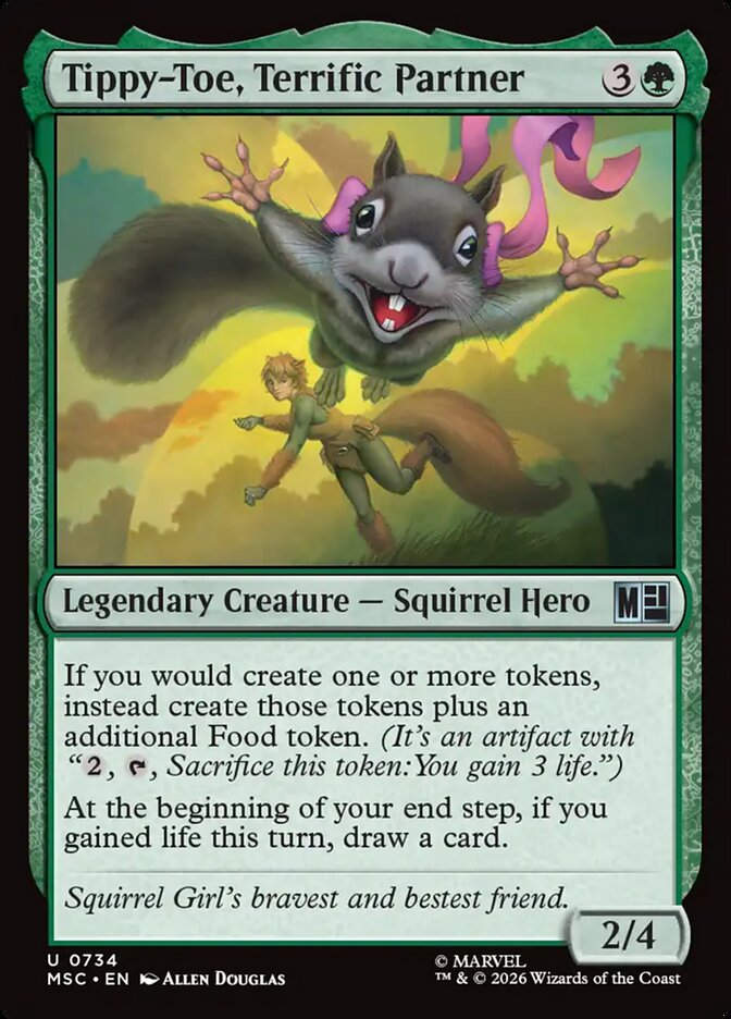 Tippy-Toe, Terrific Partner (MSC) (734)