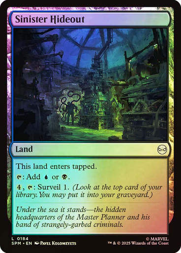Sinister Hideout (SPM) (184) / Foil