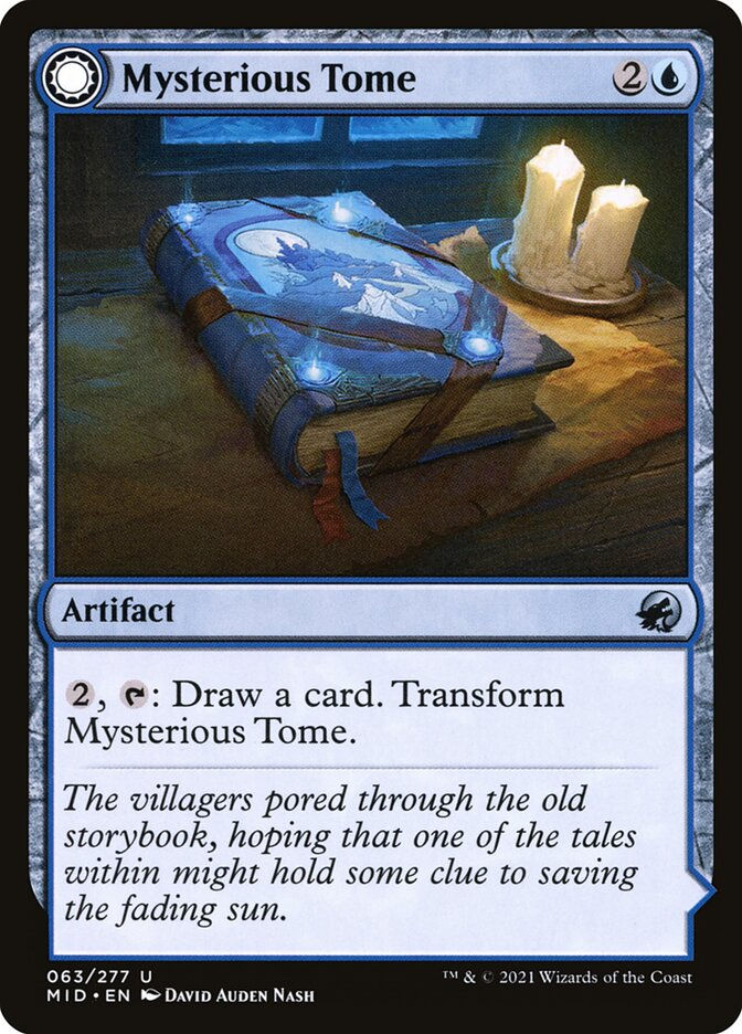 Mysterious Tome // Chilling Chronicle (MID) (63) — cara 1 de 2