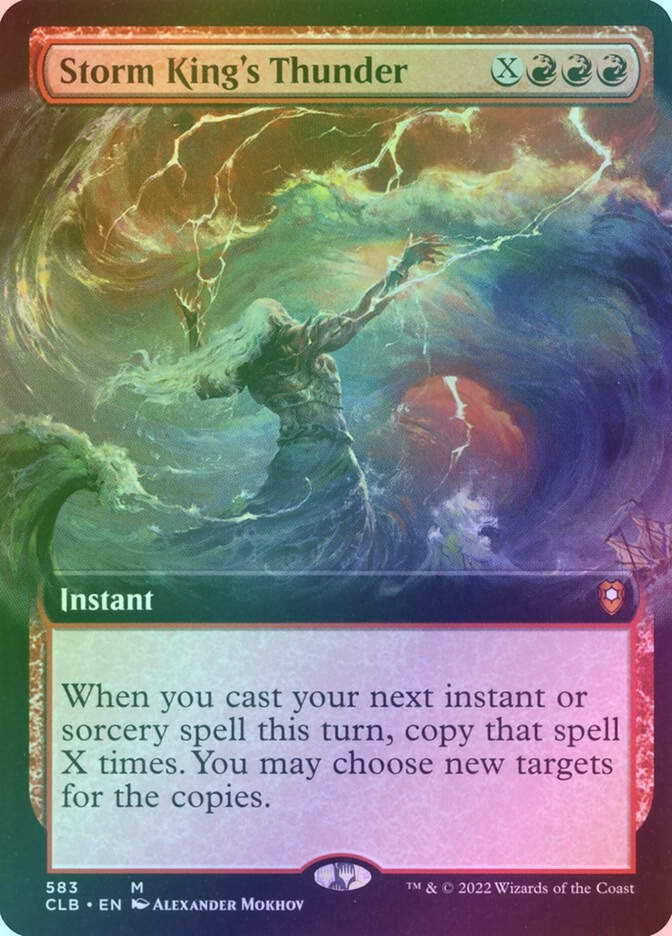 Storm King's Thunder (CLB) (583) / Extended Art / Foil