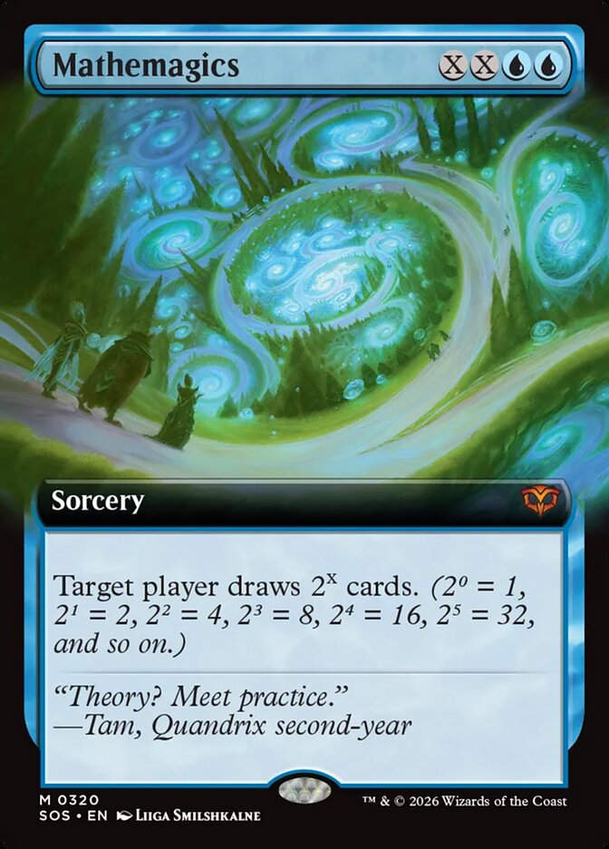 Mathemagics (SOS) (320) / Extended Art