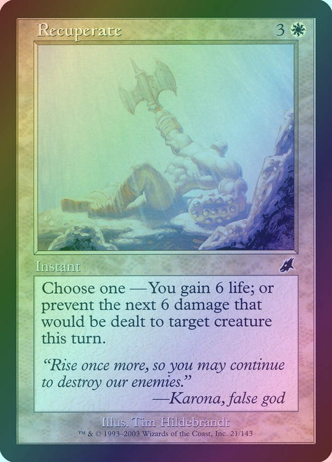 Recuperate (SCG) (21) / Foil