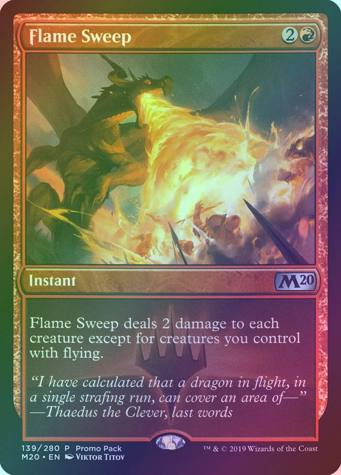 Flame Sweep (PM20) (139) / Foil
