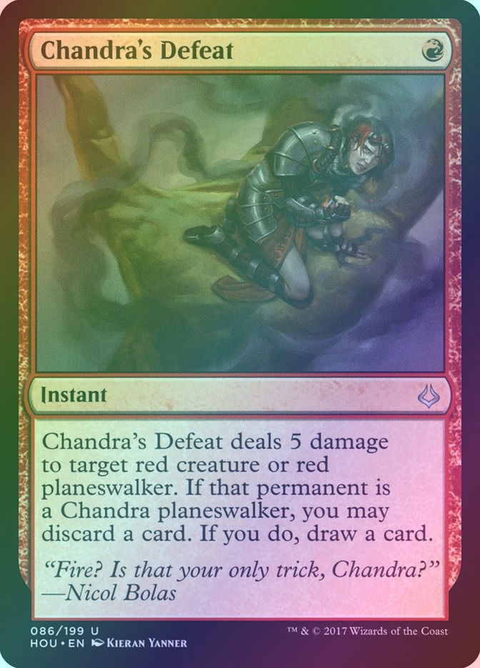 Chandra's Defeat (HOU) (86) / Foil