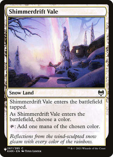 Shimmerdrift Vale (PLST) (KHM-267)