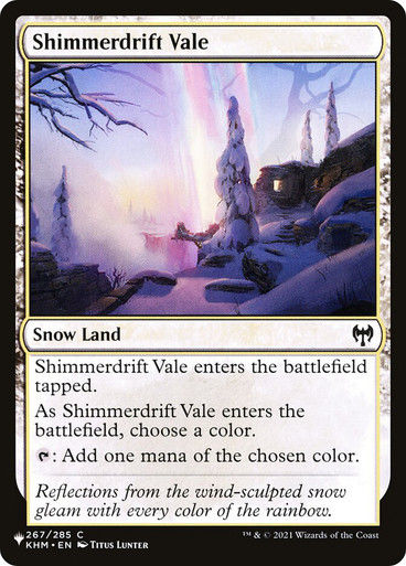 Shimmerdrift Vale (PLST) (KHM-267)