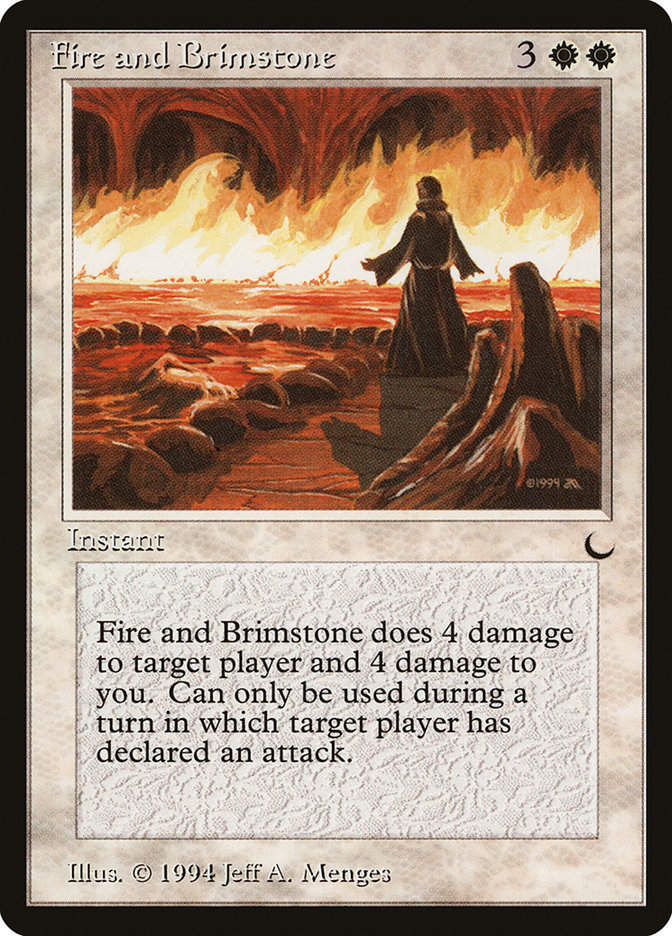 Fire and Brimstone (drk)