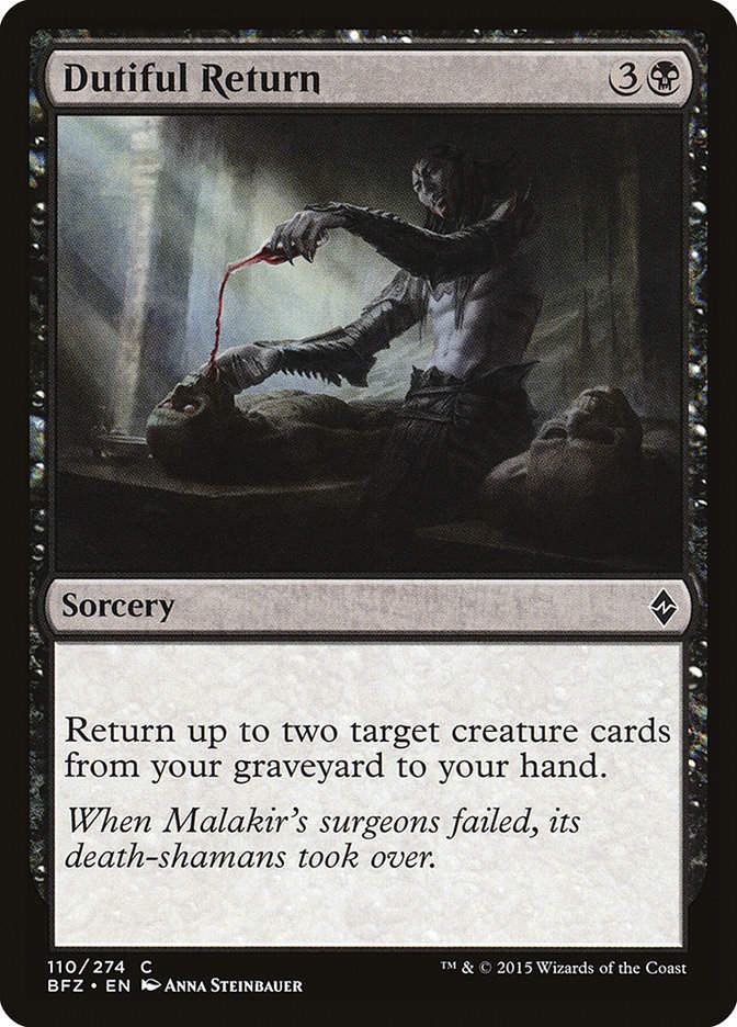 Dutiful Return (BFZ) (110)
