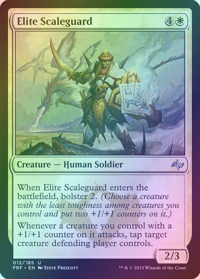Elite Scaleguard (FRF) (12) / Foil