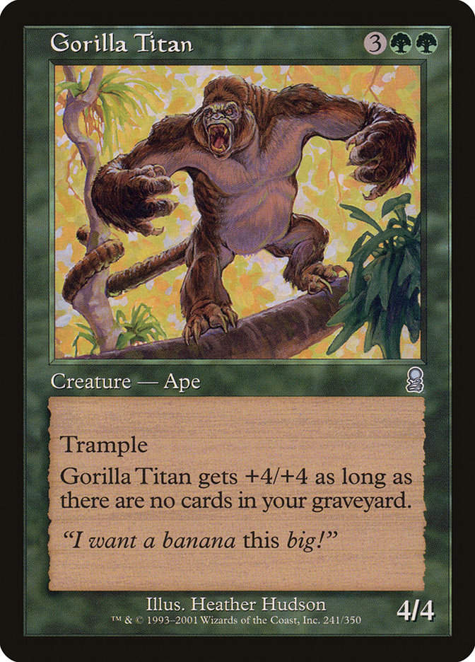 Gorilla Titan (ody)