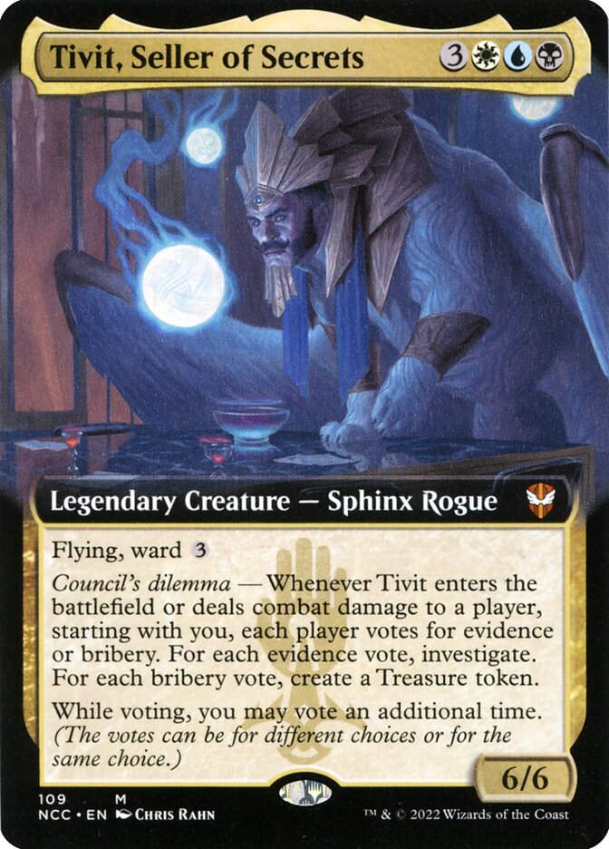 Tivit, Seller of Secrets (NCC) (109) / Extended Art