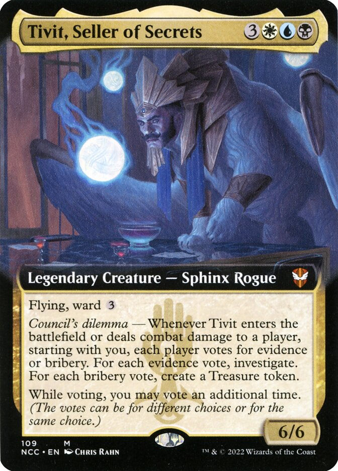 Tivit, Seller of Secrets (NCC) (109) / Extended Art