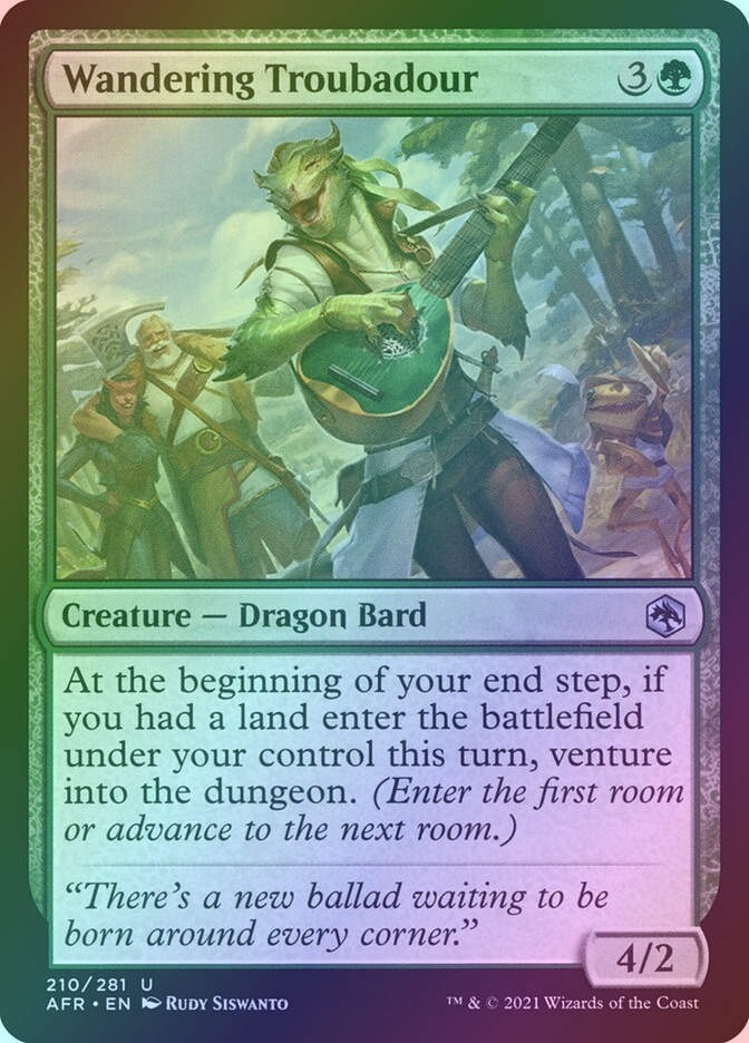 Wandering Troubadour (AFR) (210) / Foil
