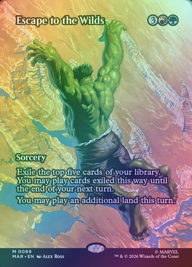 Escape to the Wilds (MAR) (89) / Foil