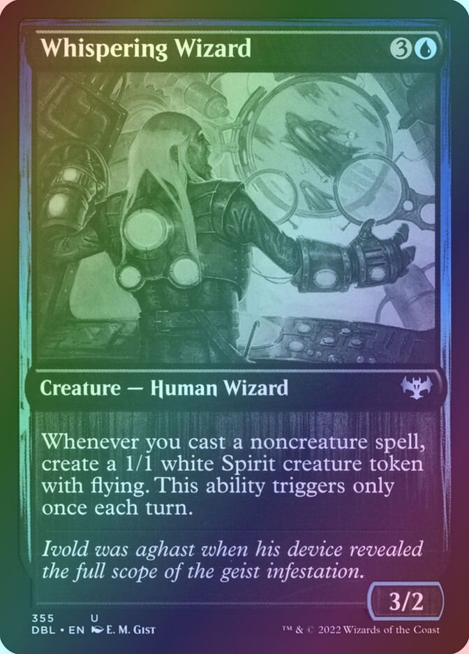 Whispering Wizard (DBL) (355) / Foil