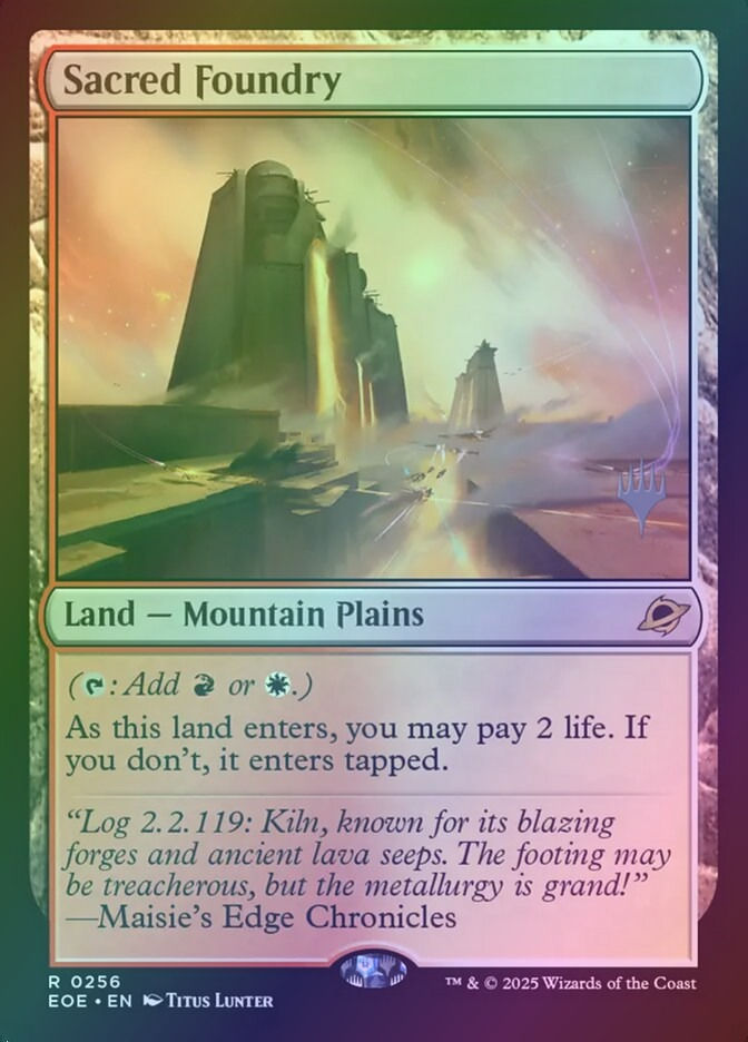 Sacred Foundry (PEOE) (256p) / Foil