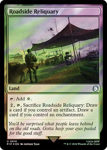 Roadside Reliquary (pip) (810) / Surge Foil