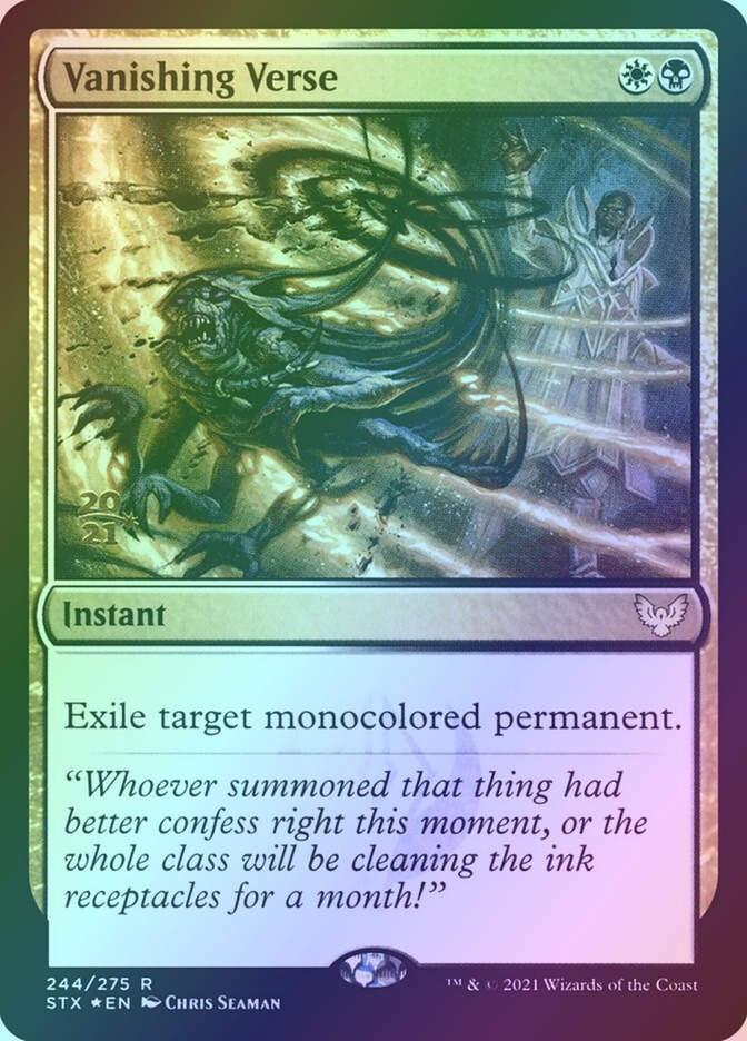 Vanishing Verse (PSTX) (244s) / Foil
