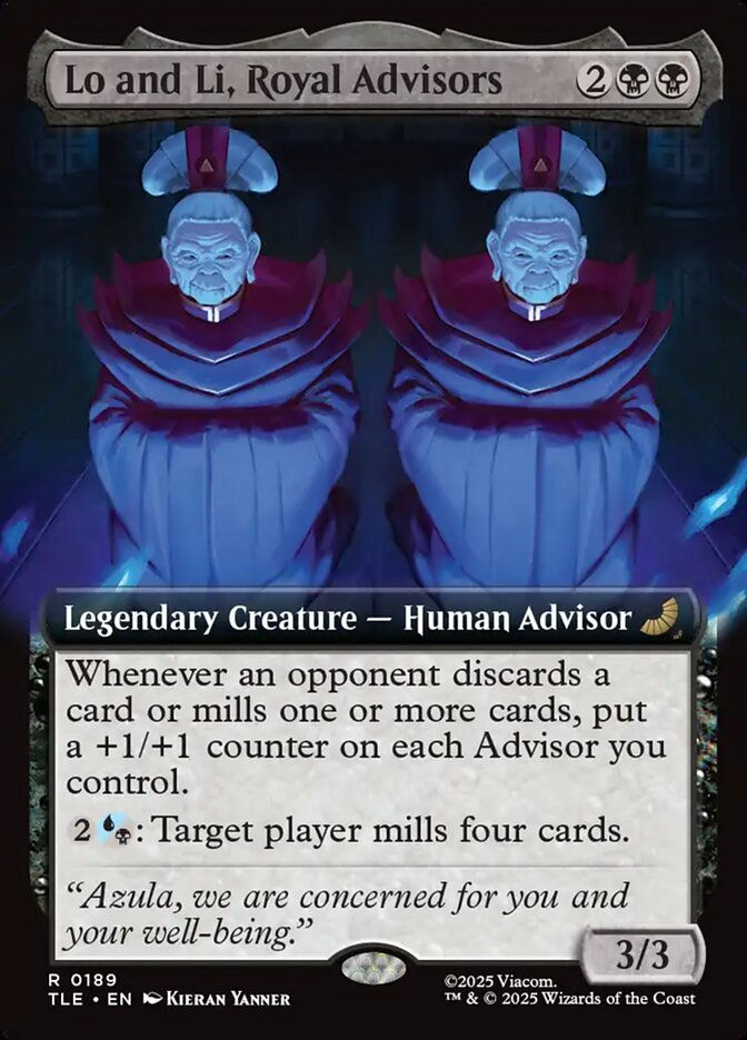 Lo and Li, Royal Advisors (TLE) (189) / Extended Art