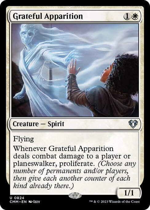 Grateful Apparition (cmm) (Commander Deck)