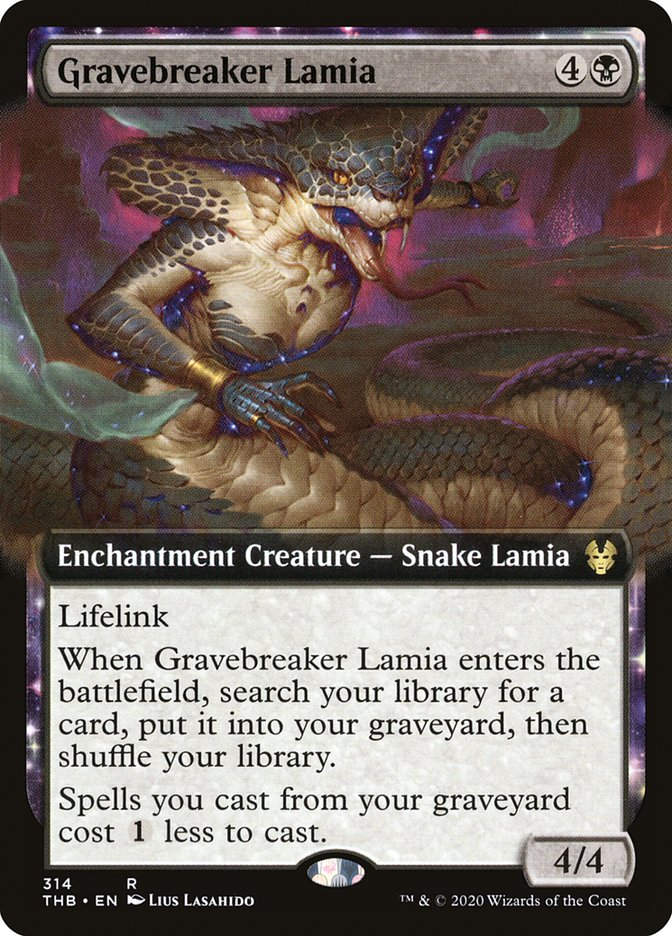 Gravebreaker Lamia (THB) (314) / Extended Art