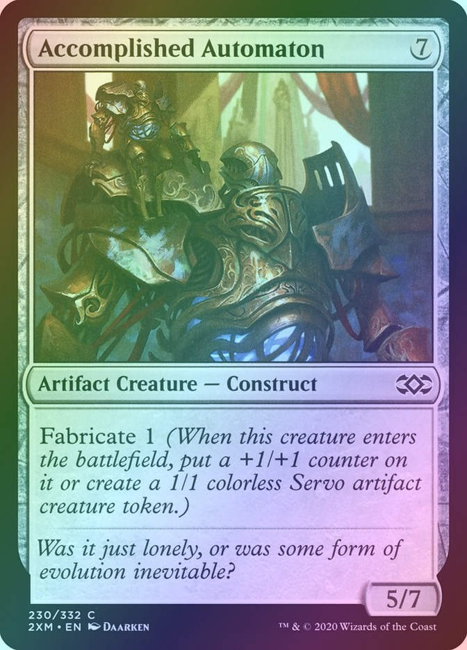 Accomplished Automaton (2XM) (230) / Foil