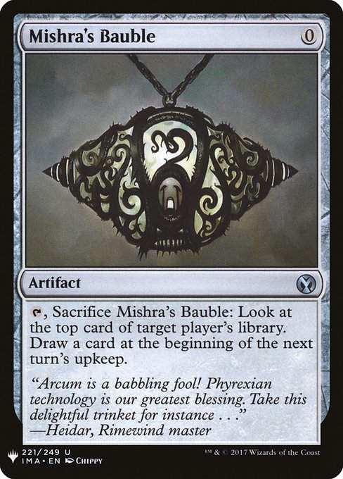 Mishra's Bauble (PLST) (IMA-221)