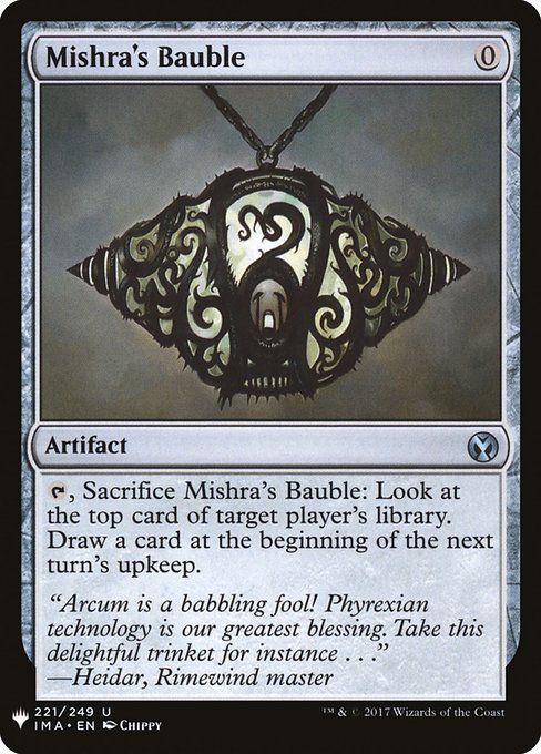 Mishra's Bauble (PLST) (IMA-221)