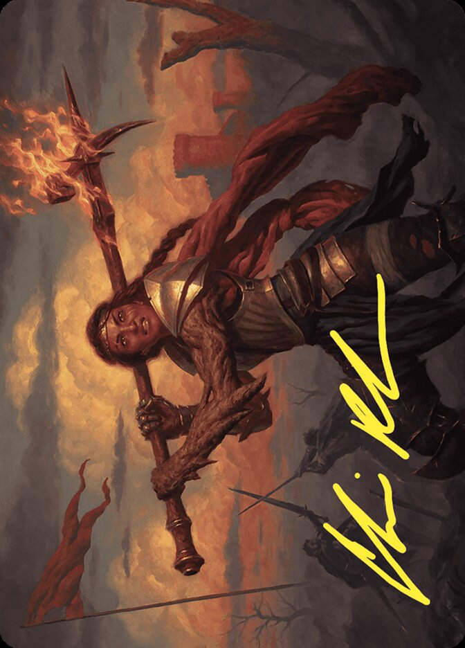 Imodane, the Pyrohammer (AWOE) (18) / Firma Dorada