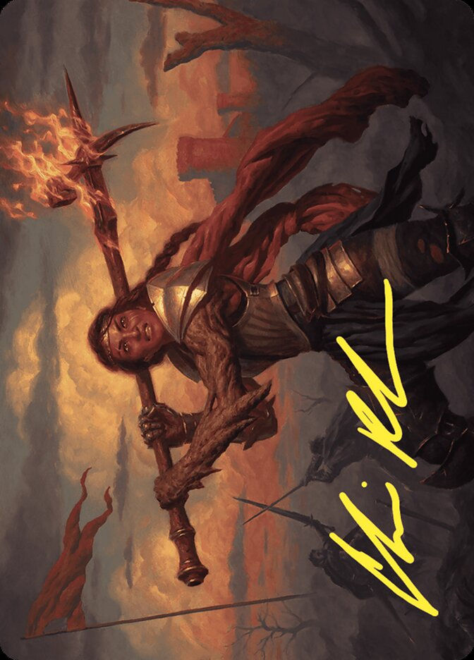 Imodane, the Pyrohammer (AWOE) (18) / Firma Dorada