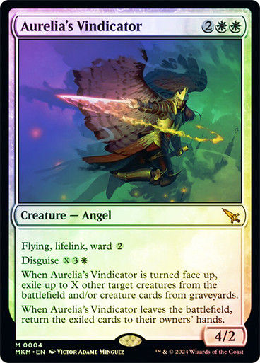 Aurelia's Vindicator (mkm) (4) / Foil