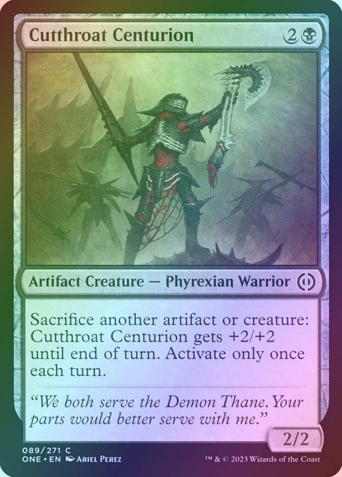 Cutthroat Centurion (ONE) (89) / Foil