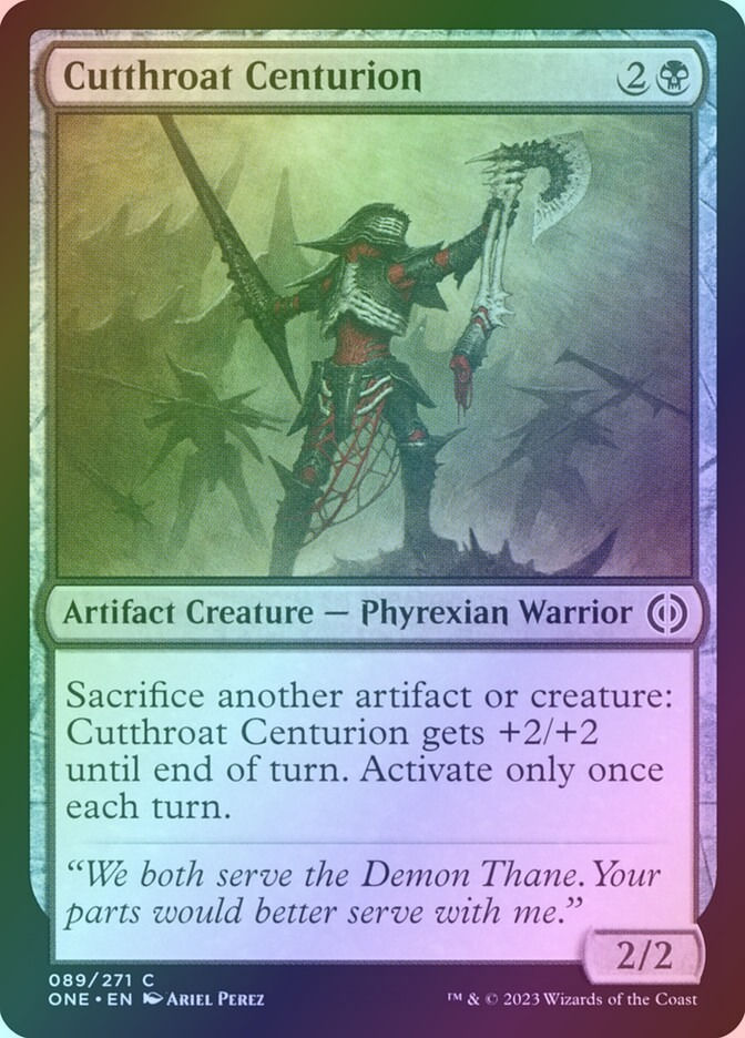 Cutthroat Centurion (ONE) (89) / Foil