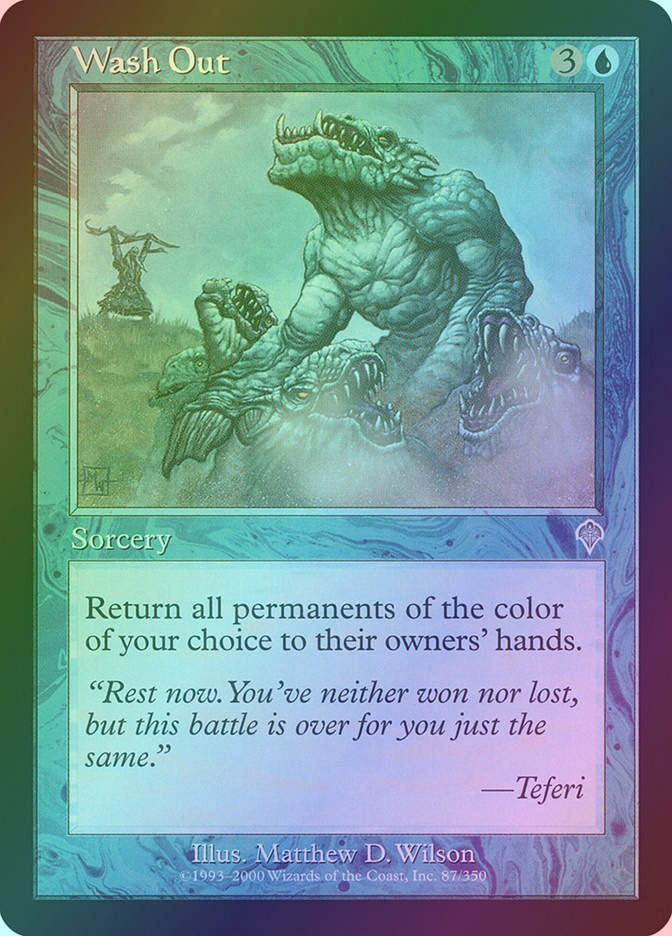 Wash Out (INV) (87) / Foil