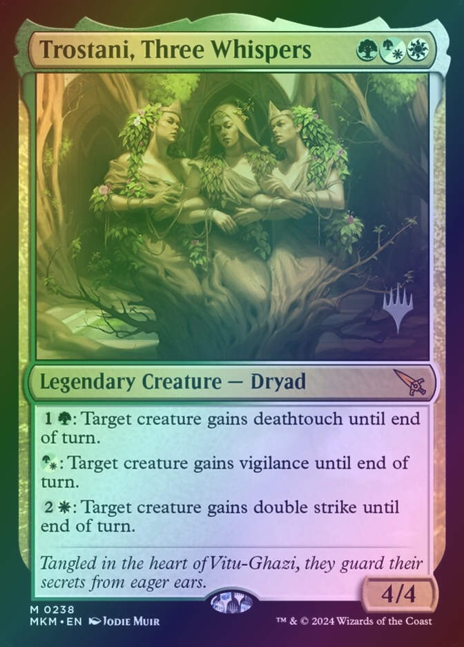 Trostani, Three Whispers (PMKM) (238p) / Foil