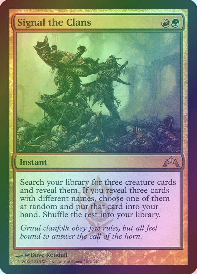 Signal the Clans (GTC) (194) / Foil